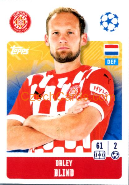 Daley Blind 2024/25 Topps Champions League sticker #225