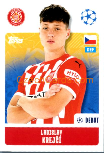 Ladislav Krejčí 2024/25 Topps Champions League sticker #226