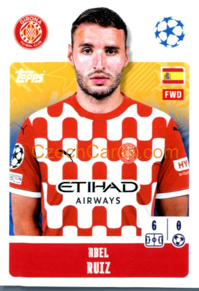 Abel Ruiz 2024/25 Topps Champions League sticker #231