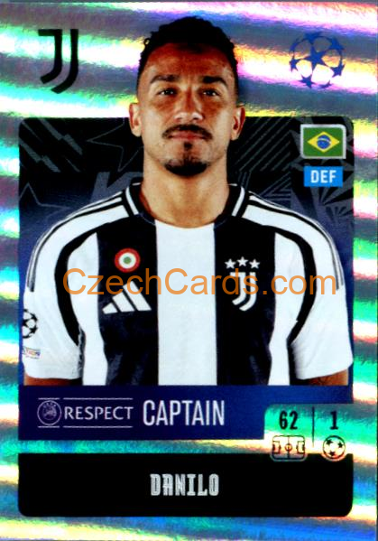 Danilo 2024/25 Topps Champions League sticker shiny #248