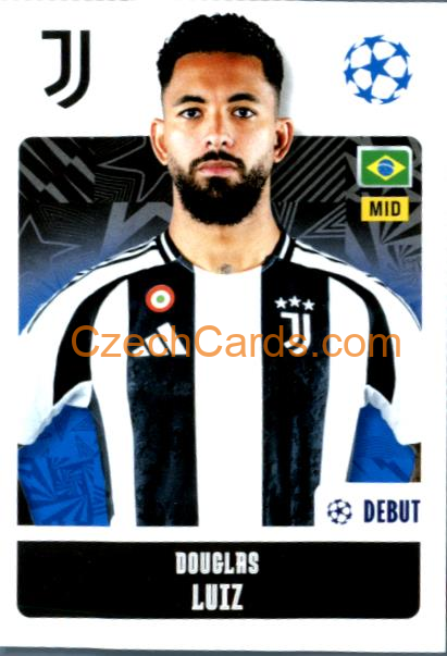Douglas Luiz 2024/25 Topps Champions League sticker #254