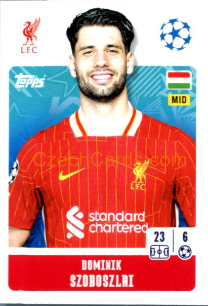 Dominik Szoboszlai 2024/25 Topps Champions League sticker #265