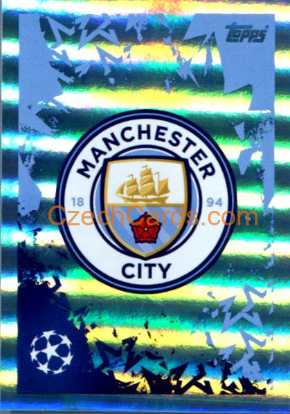 Club Logo 2024/25 Topps Champions League sticker shiny #271