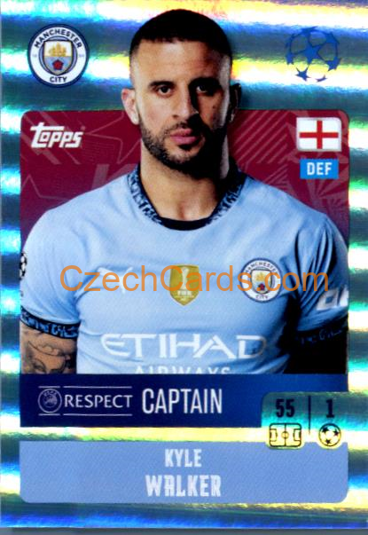 Kyle Walker 2024/25 Topps Champions League sticker shiny #272