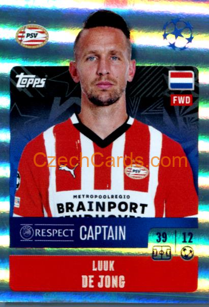 Luuk De Jong 2024/25 Topps Champions League sticker shiny #296