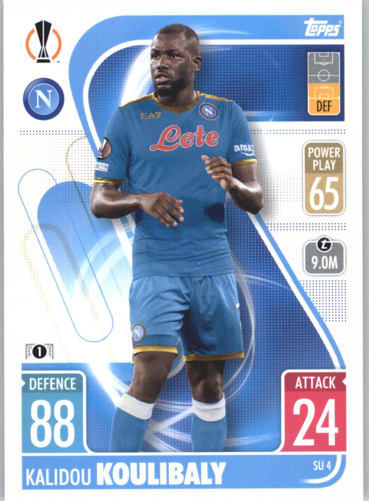 Kalidou Koulibalya Topps Match Attax 2021/22 Update #SU 4