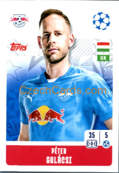 Péter Gulácsi 2024/25 Topps Champions League sticker #309