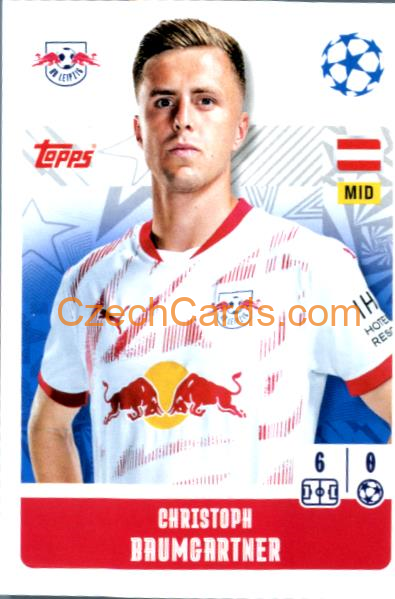 Christoph Baumgartner 2024/25 Topps Champions League sticker #315