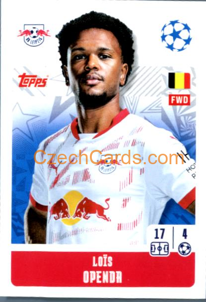 Loïs Openda 2024/25 Topps Champions League sticker #317