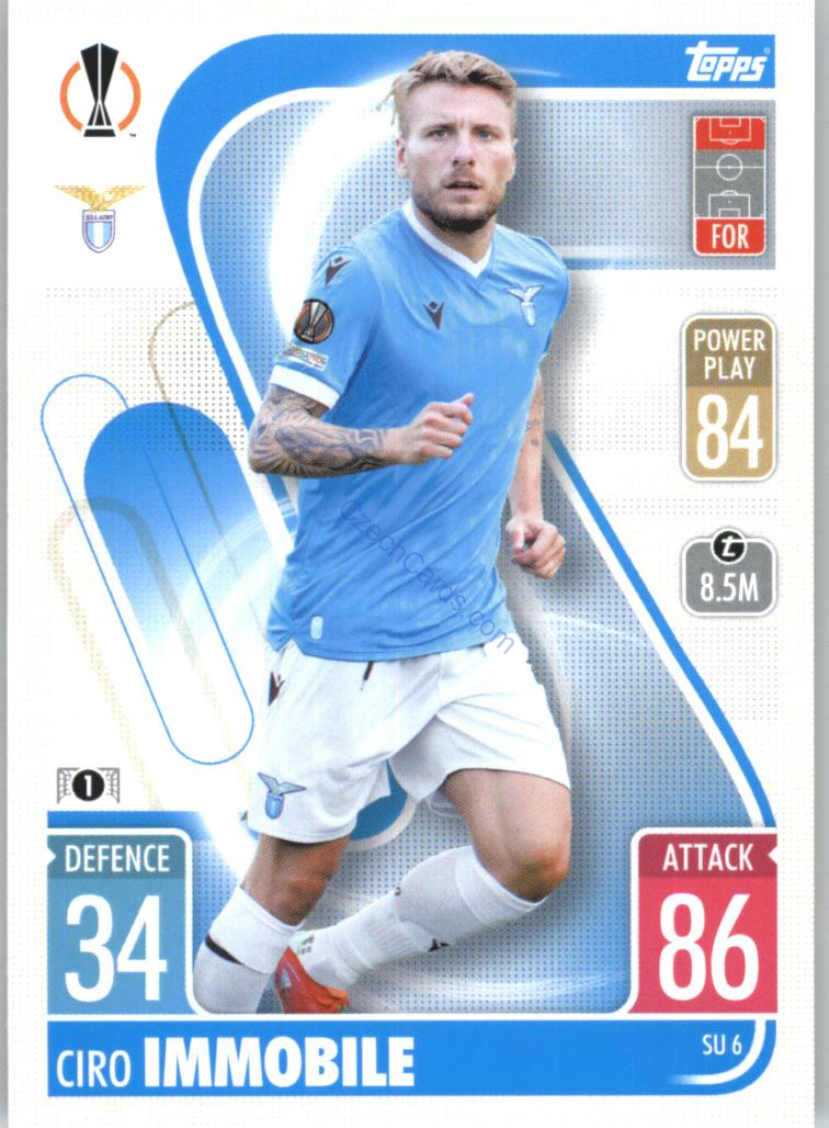 Ciro Immobile Topps Match Attax 2021/22 Update #SU 6