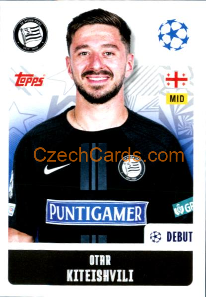 Otar Kiteishvili 2024/25 Topps Champions League sticker #339