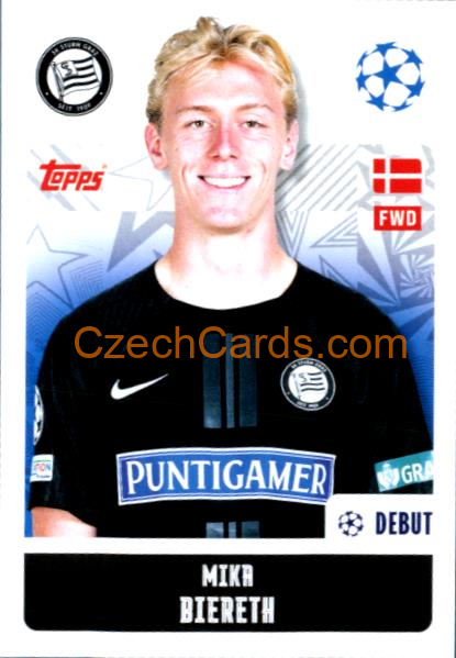Mika Biereth 2024/25 Topps Champions League sticker #341