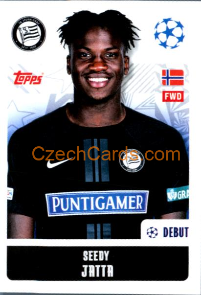Seedy Jatta 2024/25 Topps Champions League sticker #342