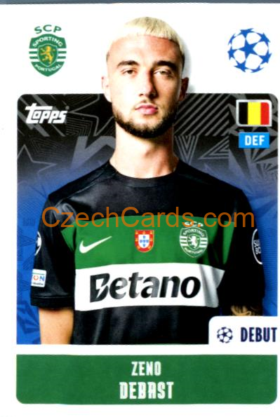 Zeno Debast 2024/25 Topps Champions League sticker #361