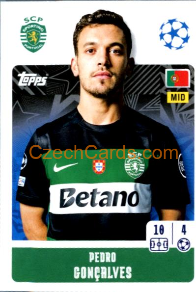 Pedro Gonçalves 2024/25 Topps Champions League sticker #363