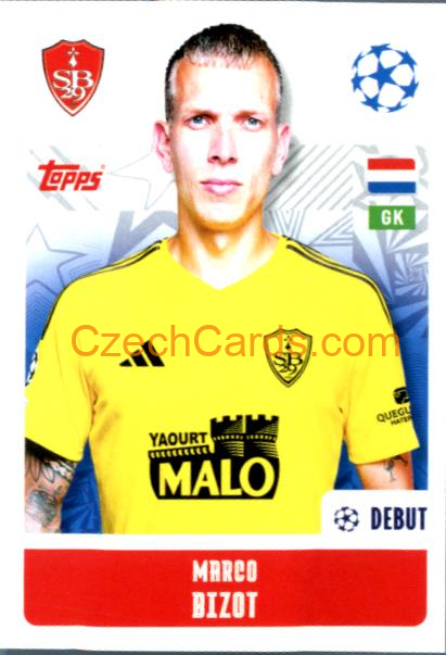 Marko Bizot 2024/25 Topps Champions League sticker #369