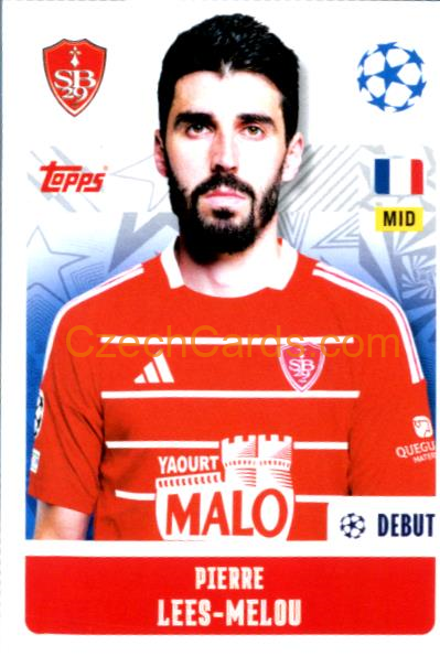 Pierre Lees-Melou 2024/25 Topps Champions League sticker #374