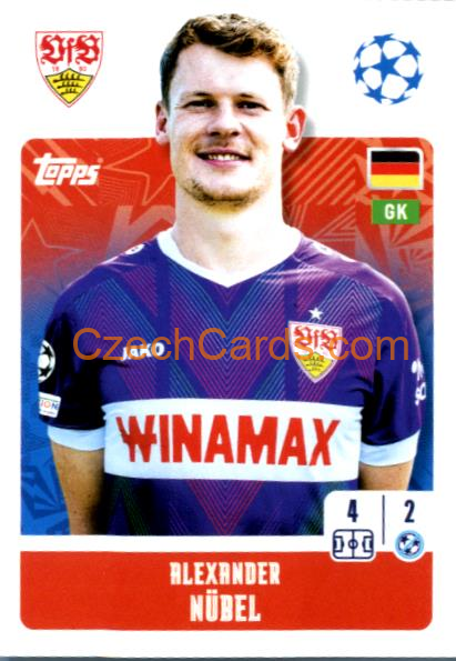 Alexander Nübel 2024/25 Topps Champions League sticker #381