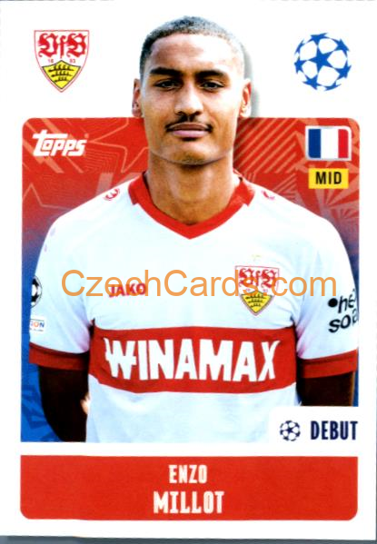 Enzo Millot 2024/25 Topps Champions League sticker #387