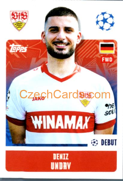 Deniz Undav 2024/25 Topps Champions League sticker #388