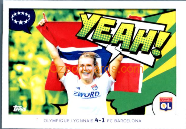 Ada Hegerberg (Season 2018/19) 2024/25 Topps Champions League sticker #399