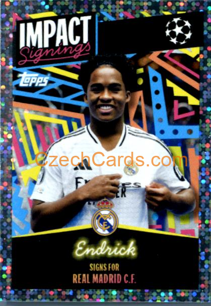 Endrick (Real Madrid CF) 2024/25 Topps Champions League sticker shiny #403