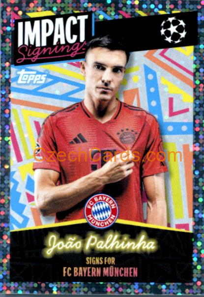 João Palhinha (FC Bayern München) 2024/25 Topps Champions League sticker shiny #417