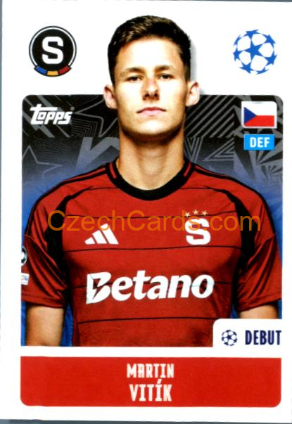 Martin Vitík 2024/25 Topps Champions League sticker #422