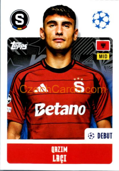 Qazim Laçi 2024/25 Topps Champions League sticker #427