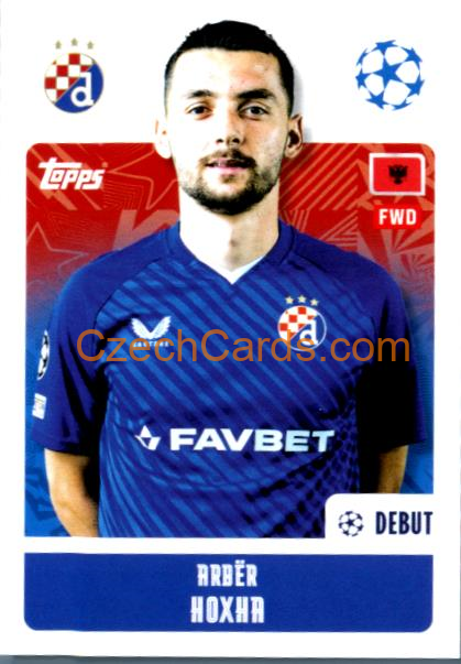 Arbër Hoxha 2024/25 Topps Champions League sticker #478