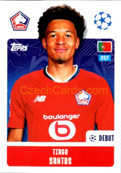 Tiago Santos 2024/25 Topps Champions League sticker #482