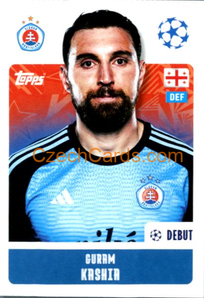 Guram Kashia 2024/25 Topps Champions League sticker #495