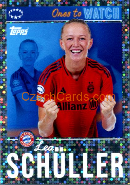 Lea Schüller (FC Bayern München) 2024/25 Topps Champions League sticker foil #511