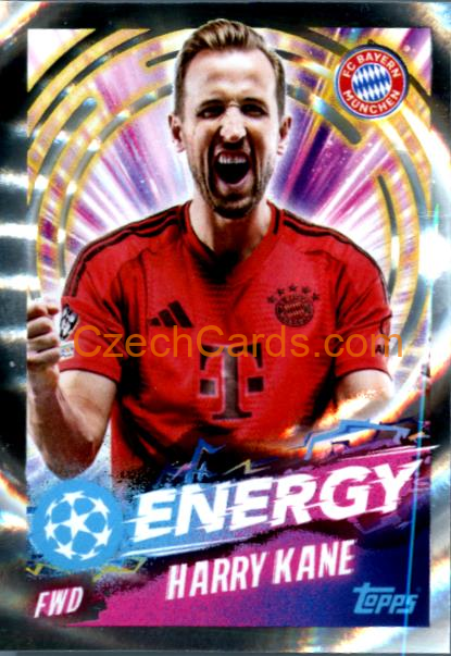 Harry Kane 2024/25 Topps Champions League sticker Energy #526
