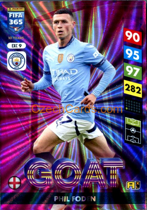 Phil Foden FIFA 365 Adrenalyn GOAT #EXC9