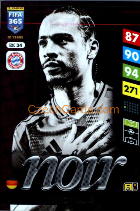 Leroy Sané 2025 FIFA 365 Adrenalyn NOIR #EXC34
