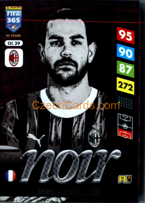 Théo Hernandez 2025 FIFA 365 Adrenalyn NOIR #EXC39