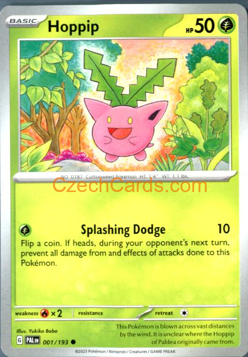 Hoppip Paldea Evolved #001/193