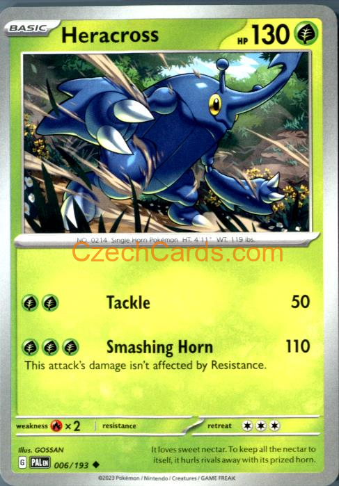 Heracross Paldea Evolved #006/193