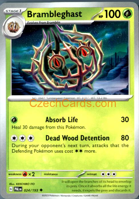 Brambleghast Paldea Evolved #024/194