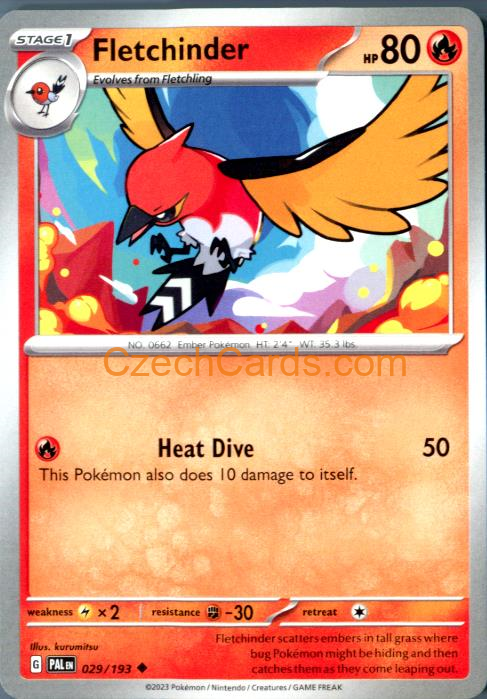 Fletchinder Paldea Evolved #029/194