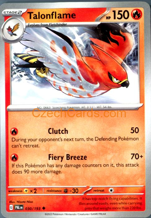 Talonflame Paldea Evolved #030/194