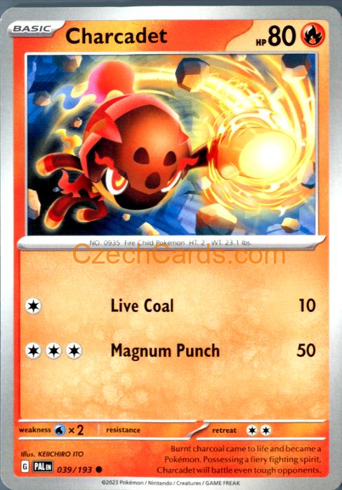 Charcadet Paldea Evolved #039/194