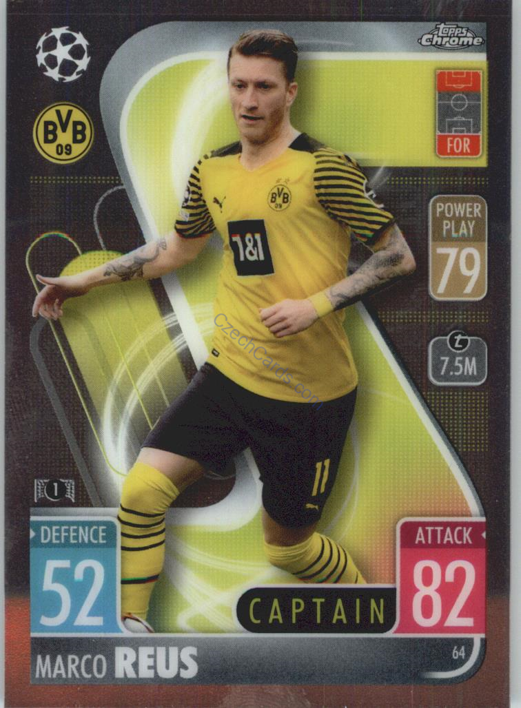 Marco Reus Match Attax Chrome CL 2021/22 #64