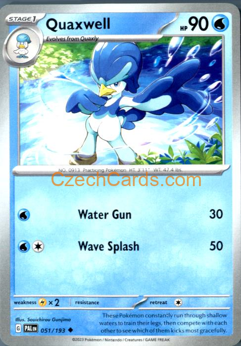 Quaxwell Paldea Evolved #051/194