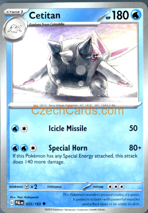 Cetitan Paldea Evolved #055/194