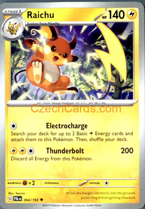 Raichu Paldea Evolved #064/194
