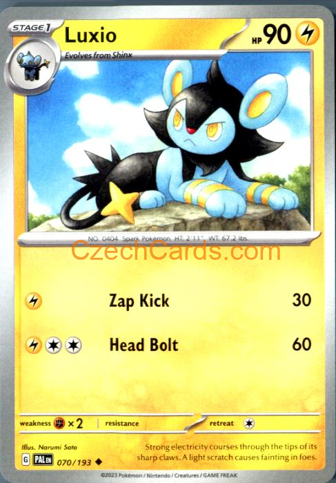 Luxio Paldea Evolved #070/194
