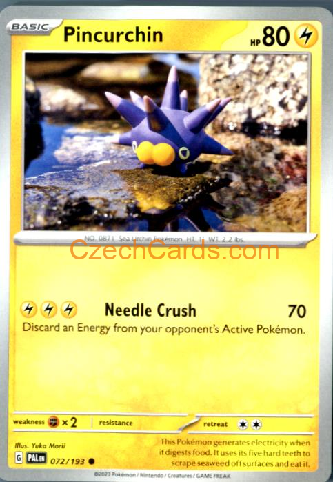 Pincurchin Paldea Evolved #072/194