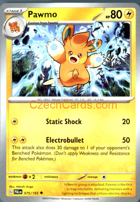 Pawmo Paldea Evolved #075/194